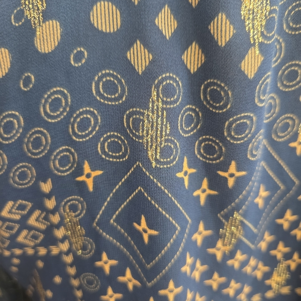 Current Air Navy Long Sleeve Dress MED 1440 - Picture 8 of 10